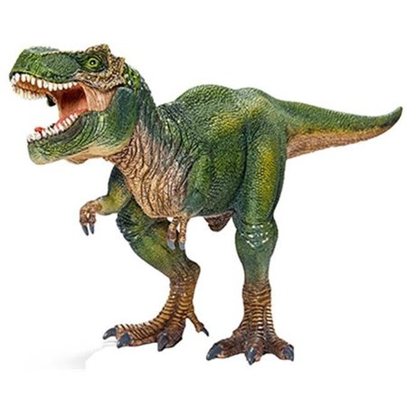 SCHLEICH Schleich 14525 Tyrannosaurus Rex Figurine; Green 182461